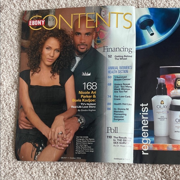 Ebony Magazine October 2004 Issue - Picture 3 of 6